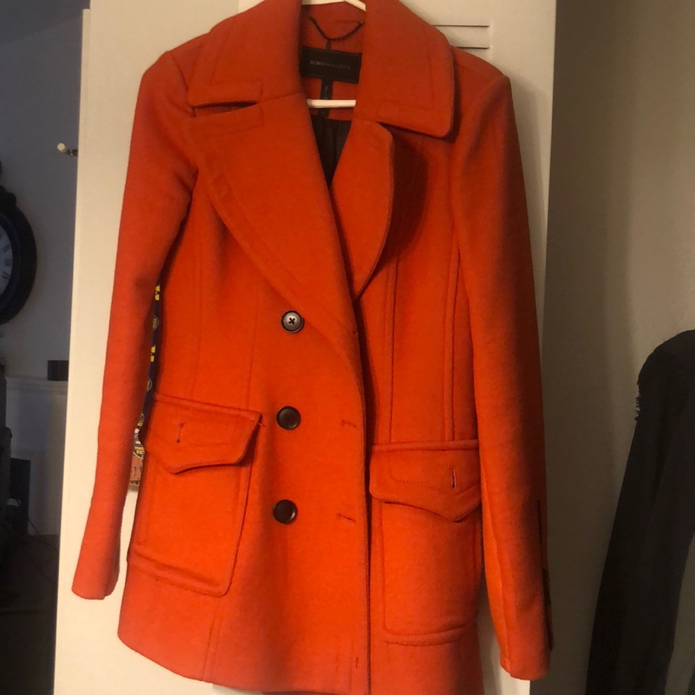 BCBG maxazria pea coat